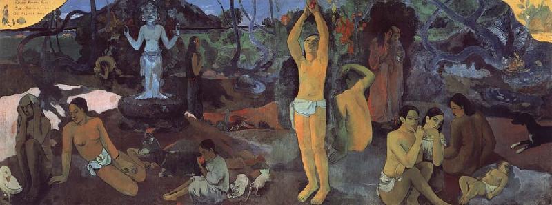 Paul Gauguin D ou venous-nous oil painting picture